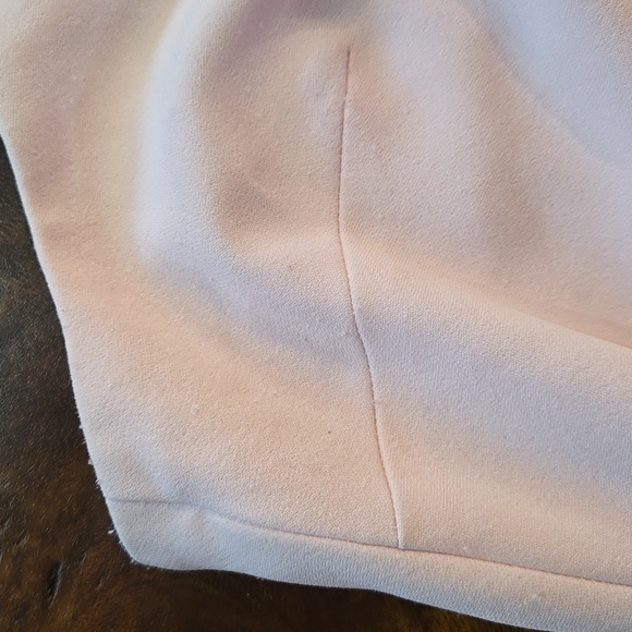 Karl Lagerfeld Light Pink Gown with Adjustable Pearl Straps Size 12 - Picture 7 of 16